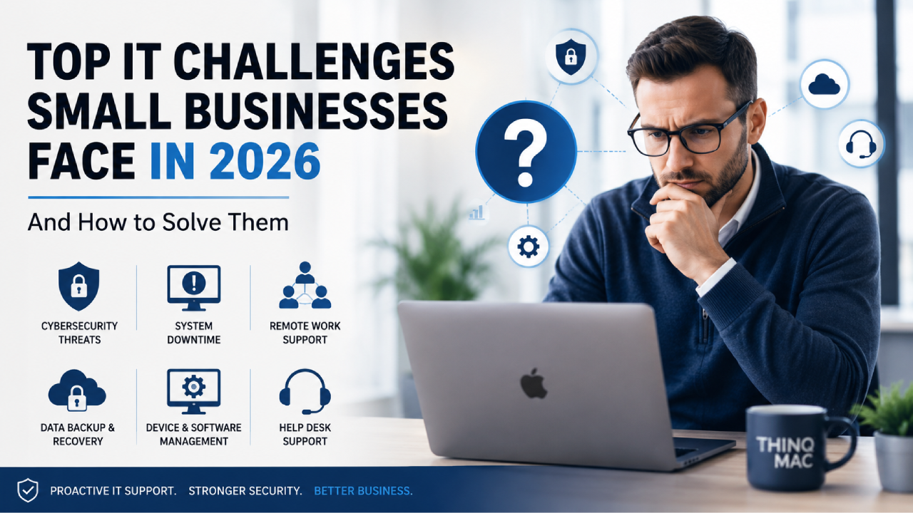 Top IT Challenges Small Businesses Face in 2026 and How to Solve Them