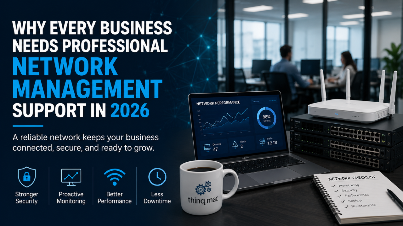 Why Every Business Needs Professional Network Management Support in 2026