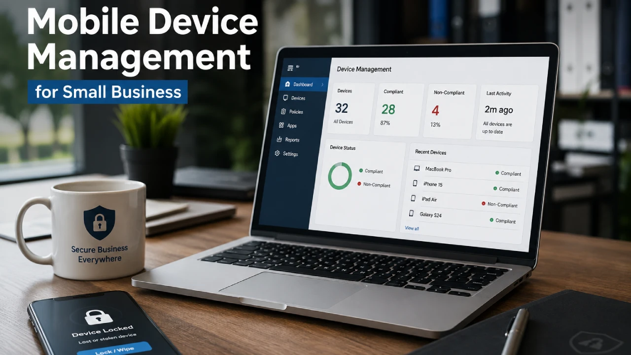 Mobile Device Management for Small Business_ Protect Data on Lost, Stolen, and Remote Devices